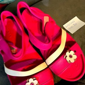 Girls crocs size 3